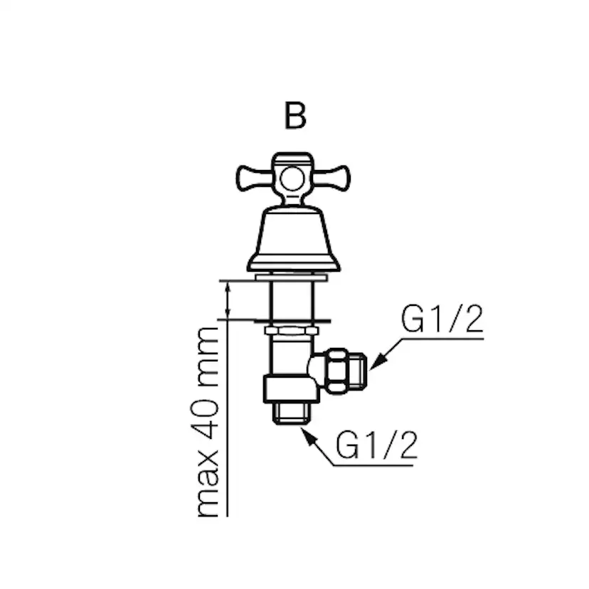 Diskmaskinsavstängning Mora Classic Krom