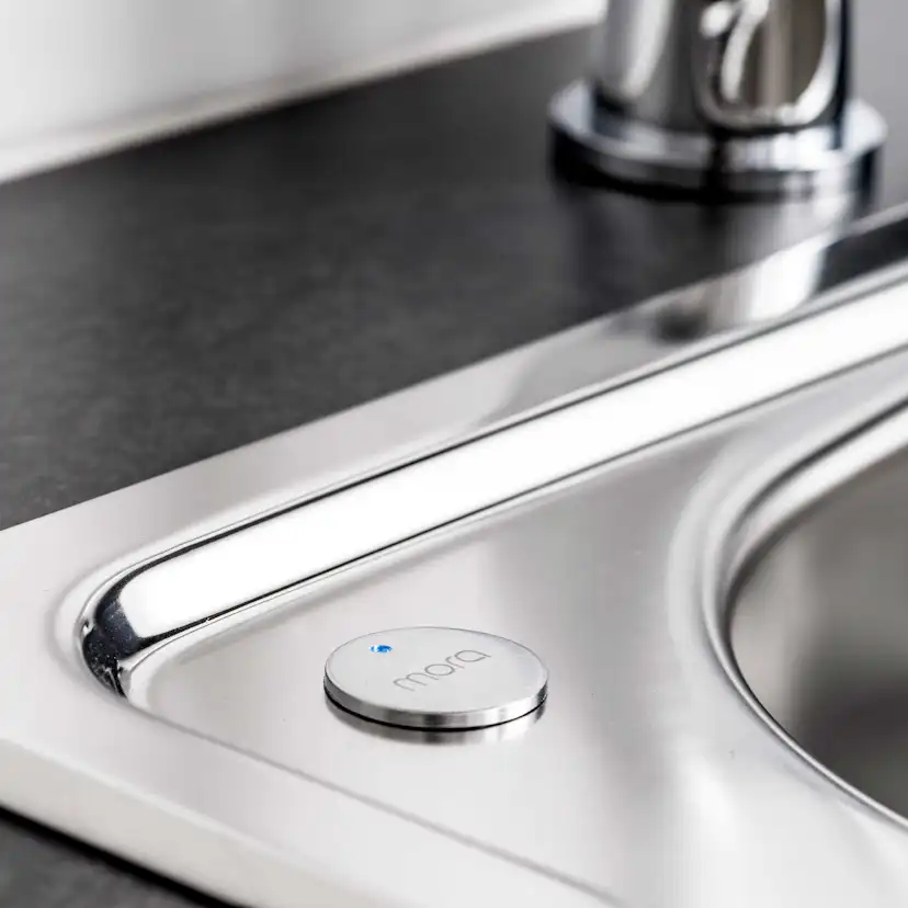 Diskmaskinsavstängning Mora Elektroniskt Vattenavstängning Krom Ø20-21 mm