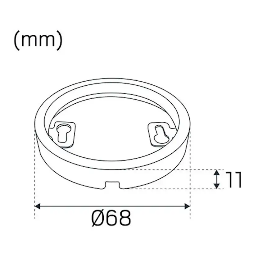 Distansring Hide-a-lite Thin