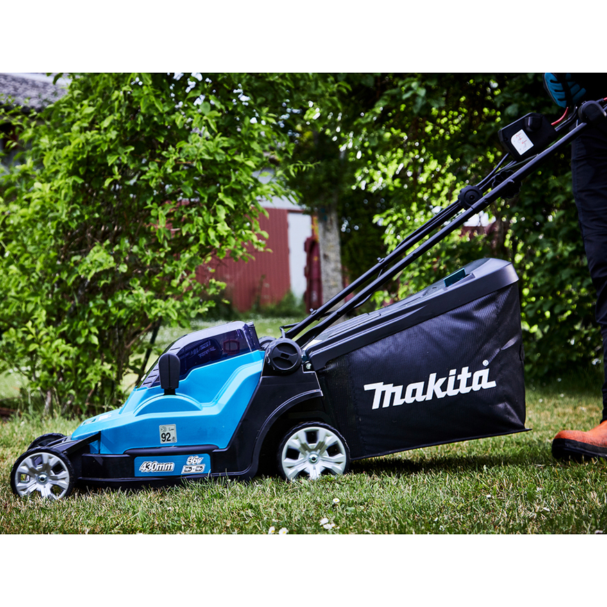 Gräsklippare Makita DLM432PT2 2x18V Med Batteri & Laddare