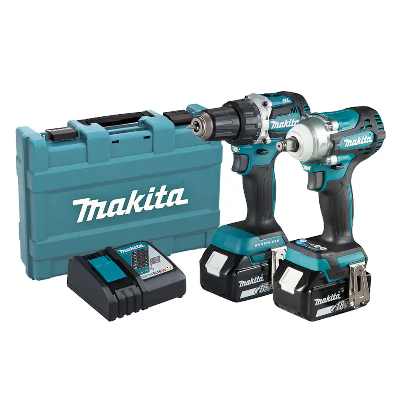 Verktygspaket Makita DDF484Z 18V DTW300Z inkl Väska
