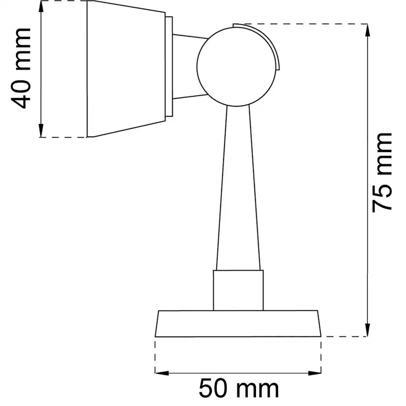 Dörrhållare 108 Habo Rostfri