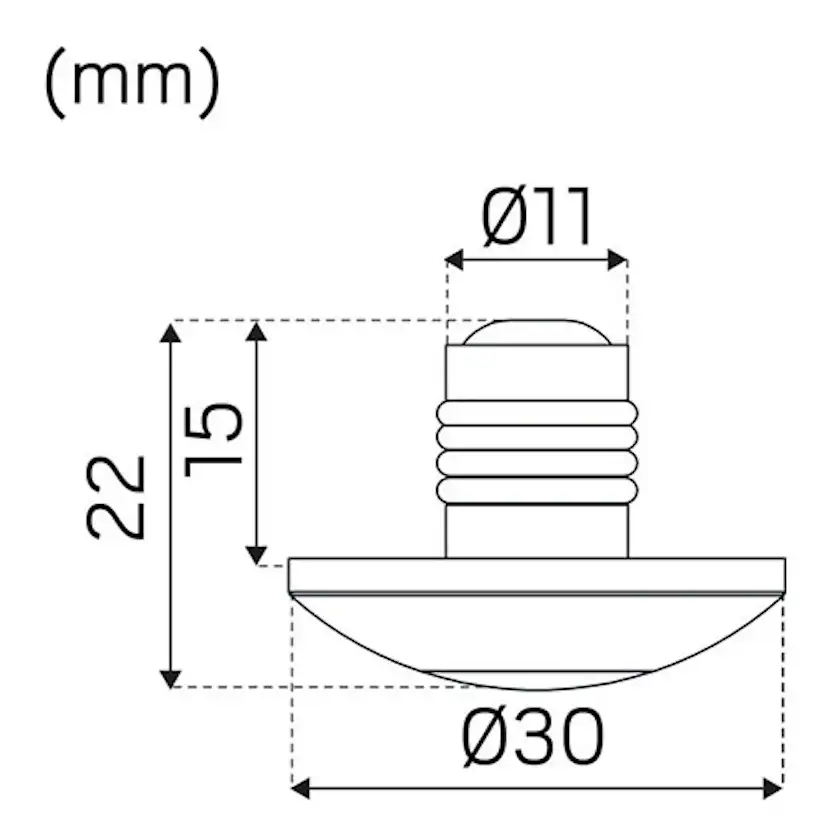 Downlight Hide-a-lite Dot VP