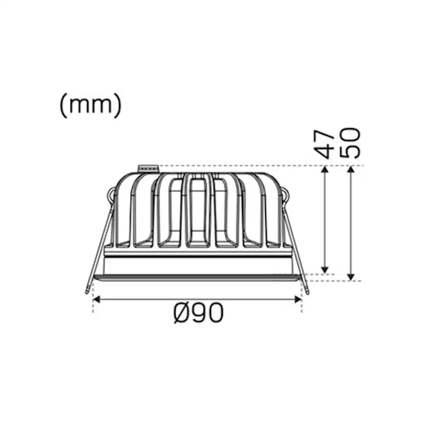 Downlight Hide-a-lite Optic Deep