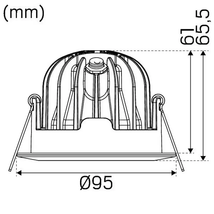 Downlight Hide-a-lite Optic XL Tilt DALI