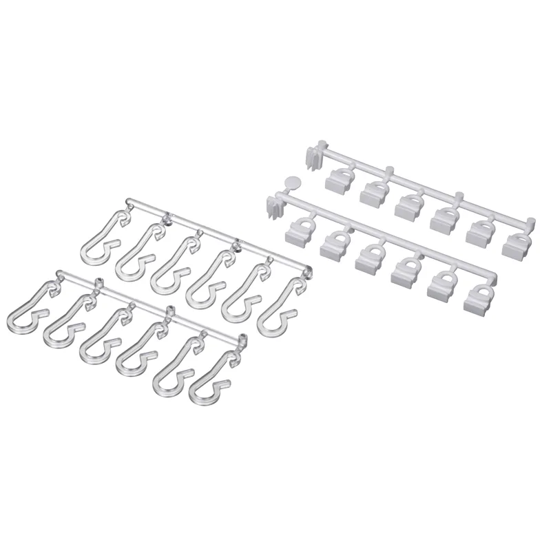 Draperikrokar Leijma Stabil Vit