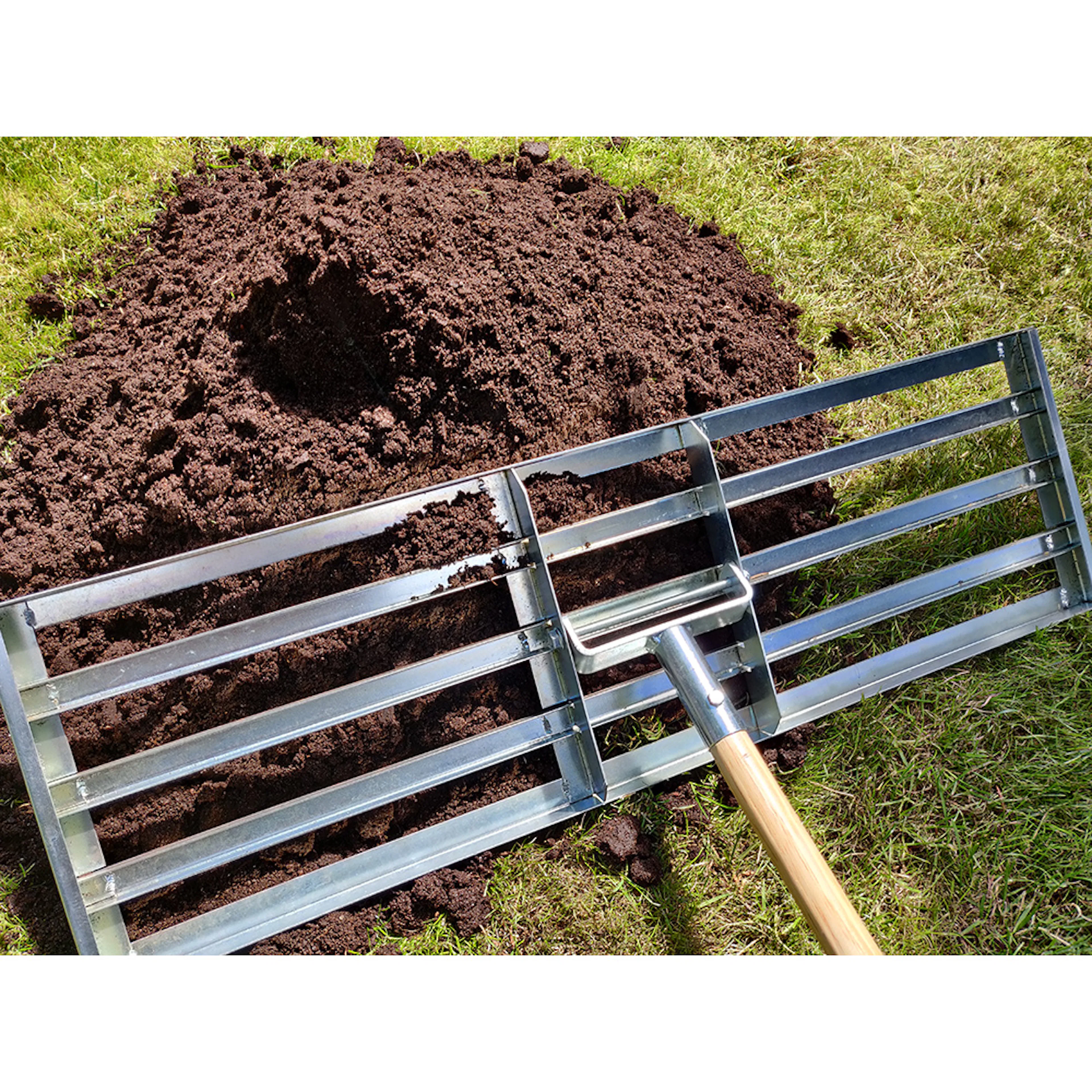 Dressraka Skånefrö Galvaniserat Stål, Räfsa