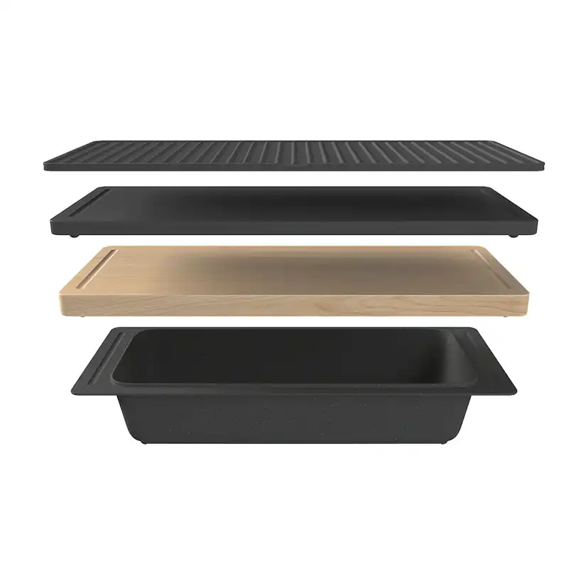 Durkslag Stala ONE Avrinningskärl Träkomposit