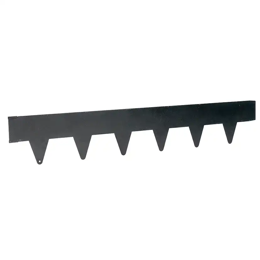 Rabattkant Kreativ Skotte Garden Kantskydd Svart Stål 26X200 cm 4-Pack