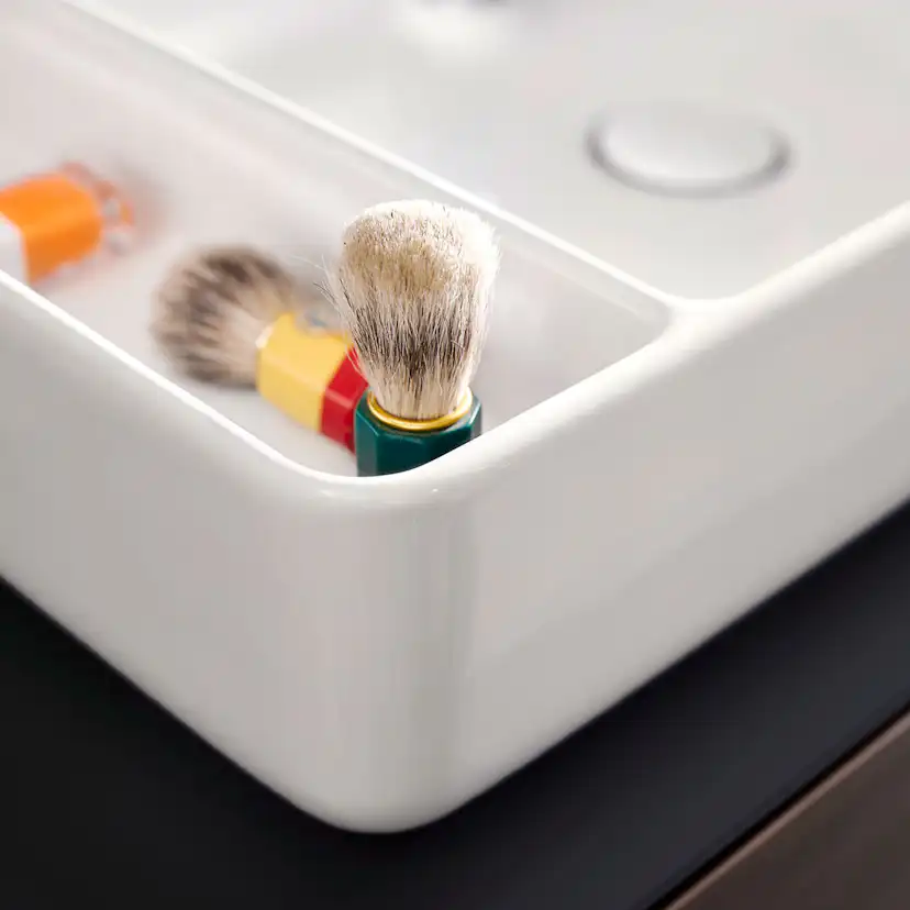 Tvättställ Duravit Bento Starck Box för Placering på Bänkskiva 550 mm