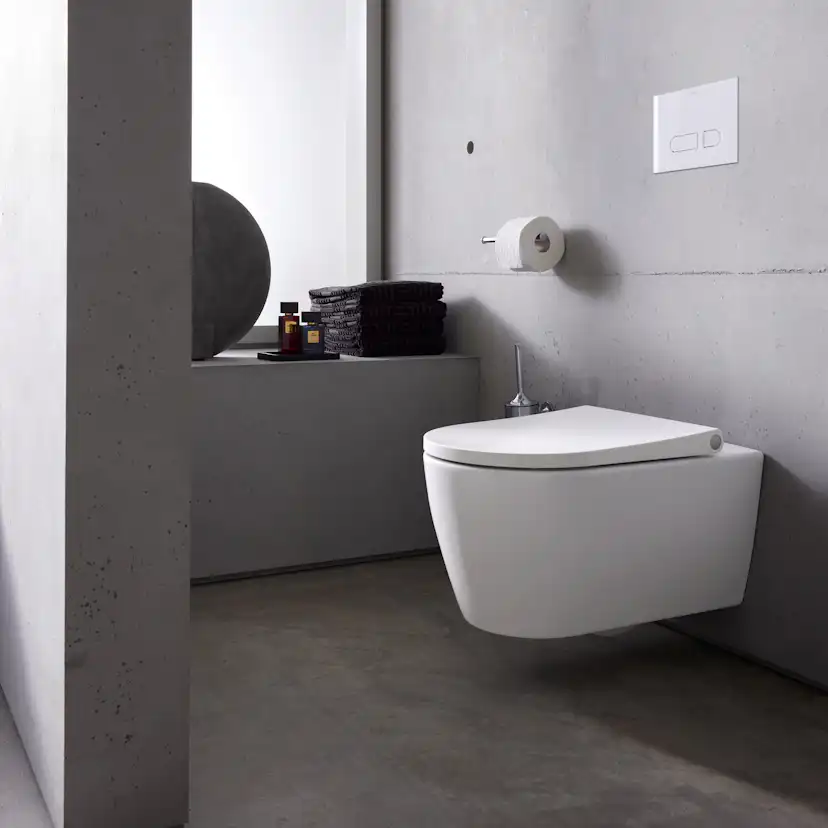 Vägghängd Toalettstol Duravit Bento Starck Box