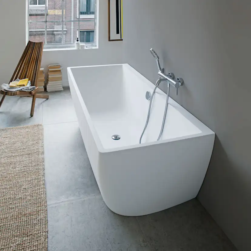 Badkar Duravit DuraSquare mot Vägg