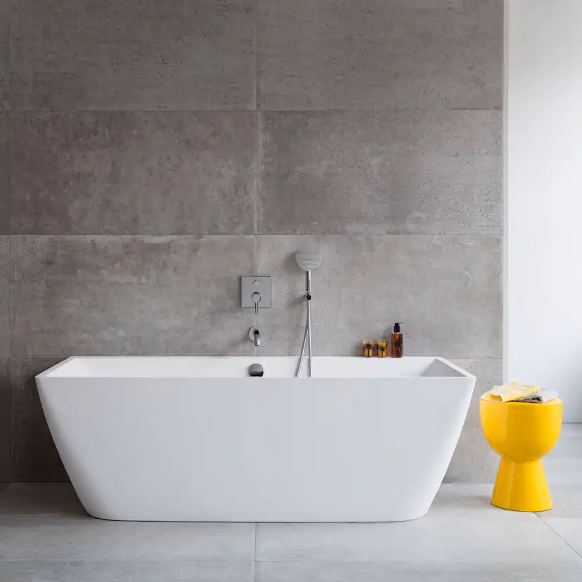 Badkar Duravit DuraSquare mot Vägg