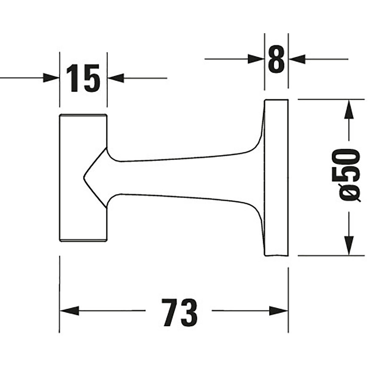 Handdukskrok Duravit Starck T 009929