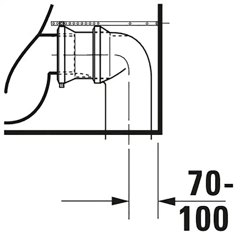 Toalettstol Duravit Me by Starck 217009
