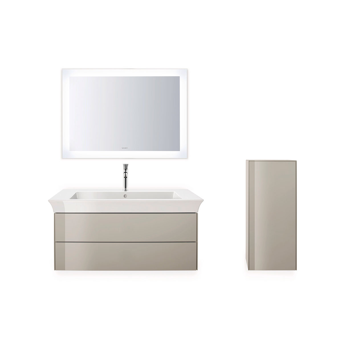 Tvättställ Duravit White Tulip Vit Högblank