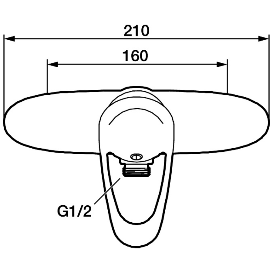 Duschblandare FM Mattsson 9000E Ettgreppsblandare