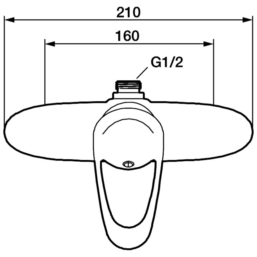Duschblandare FM Mattsson 9000E Ettgreppsblandare
