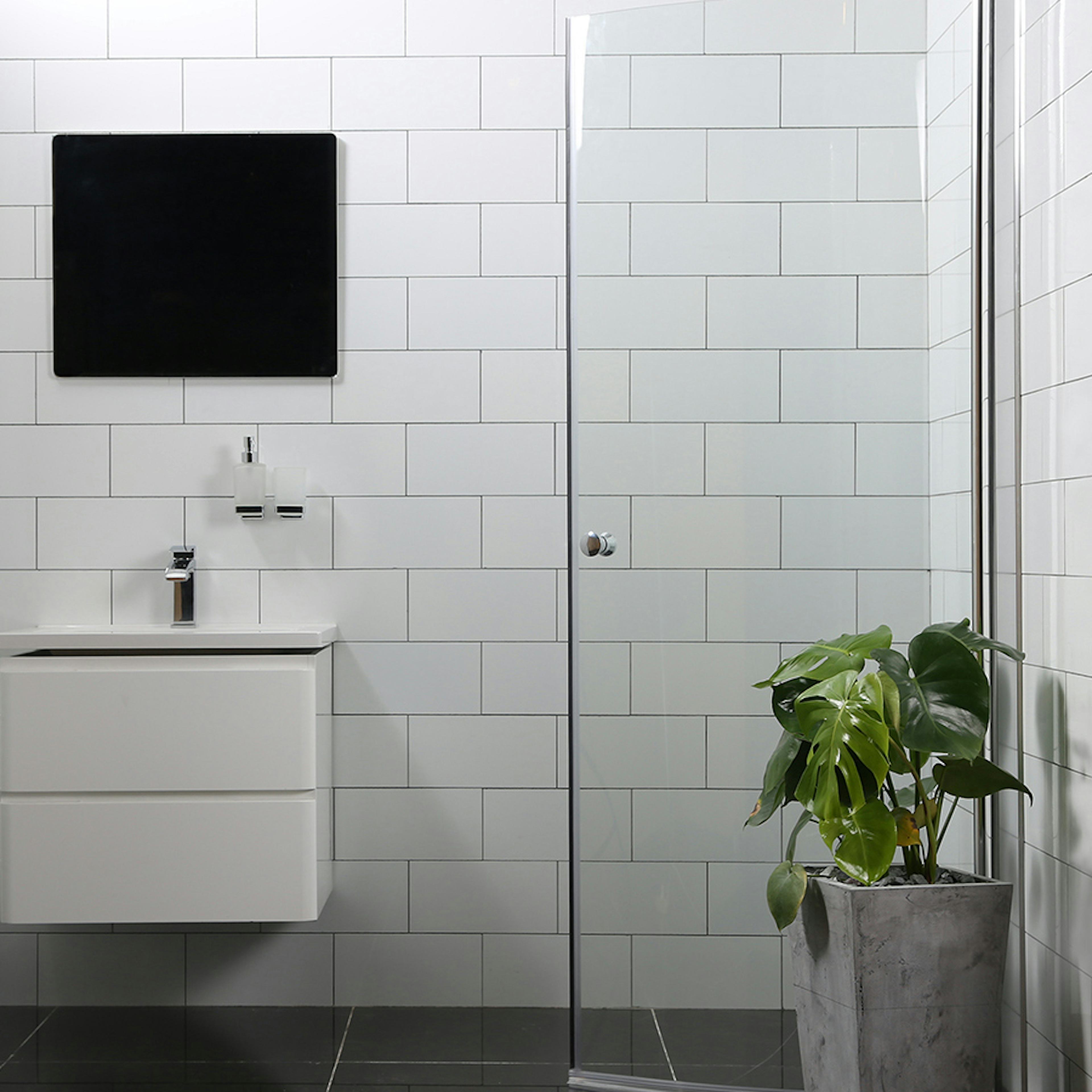 Duschdörr Bathlife Mångsidig 45° Rund