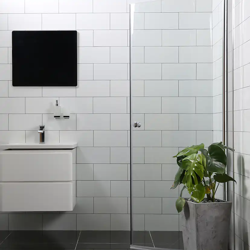 Duschdörr Bathlife Mångsidig 45° Rund