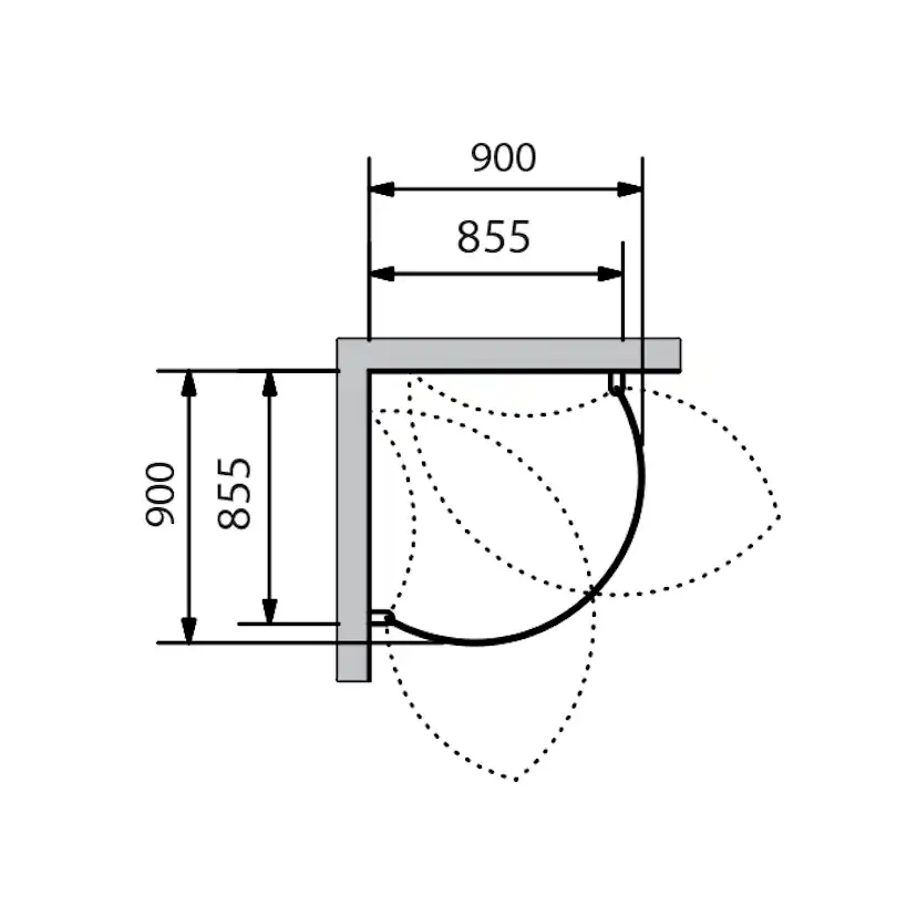 Duschhörn Combac Cirkel