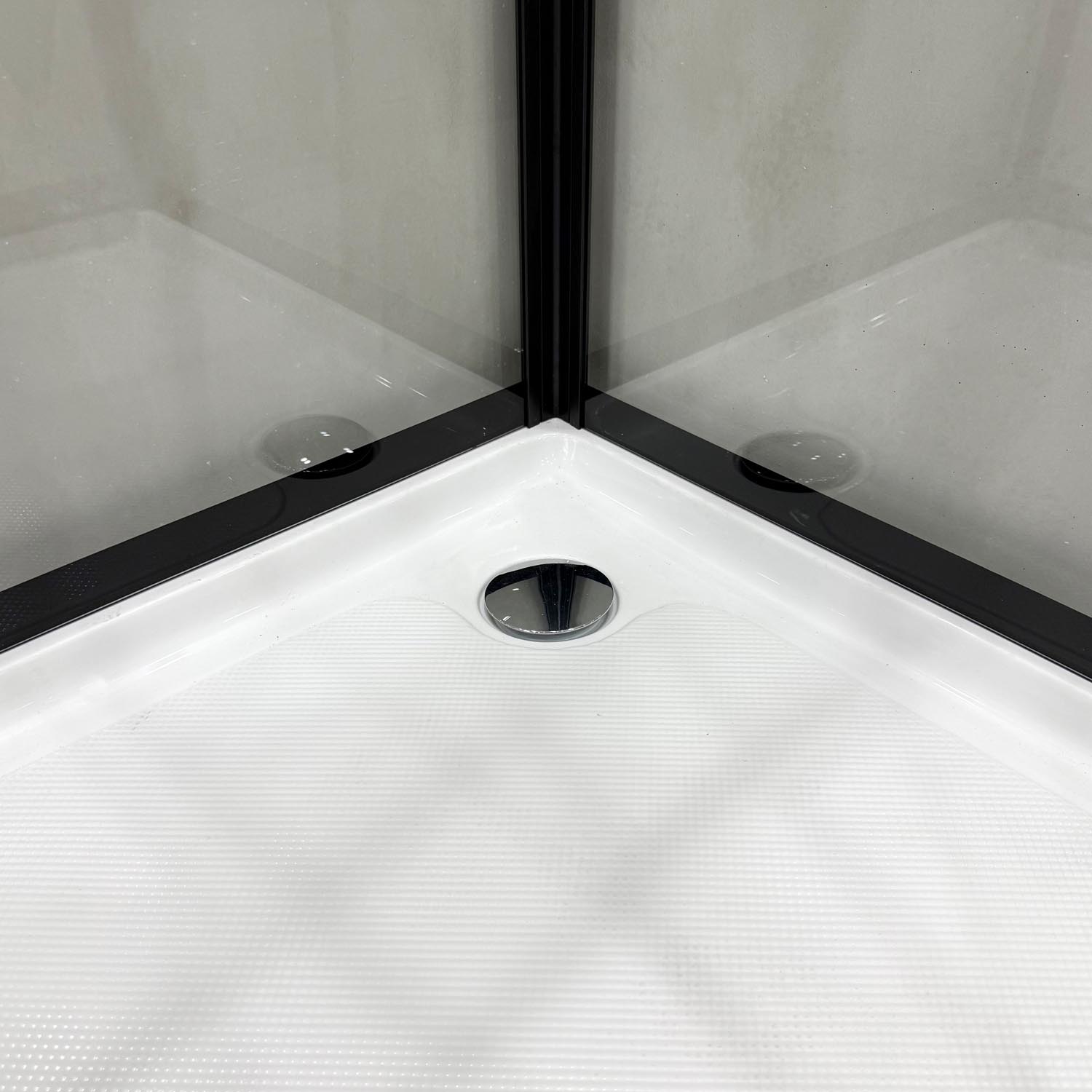 Duschkabin Bathlife Betrakta 90x90 Rak R/W Klarglas