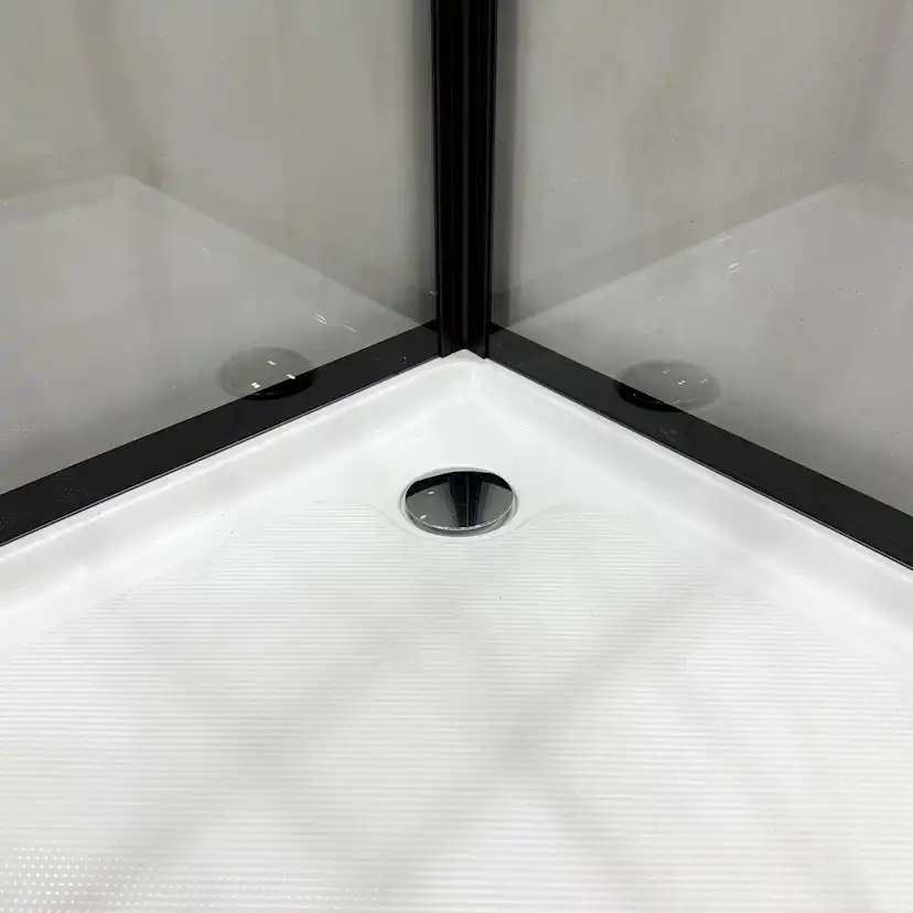 Duschkabin Bathlife Betrakta 90x90 Rak R/W Klarglas