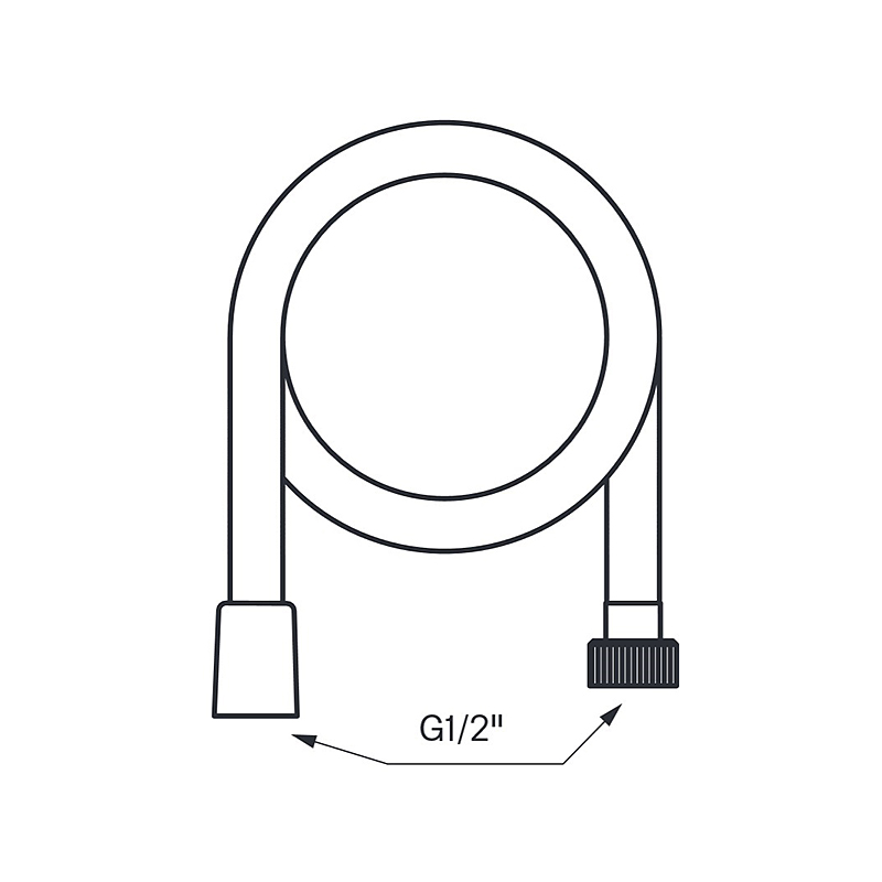 Duschslang Tapwell ZFLO 001