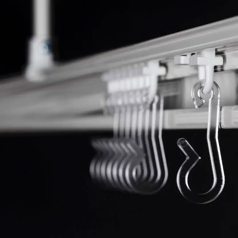 Duschstång Leijma Stabil L-Form Silver