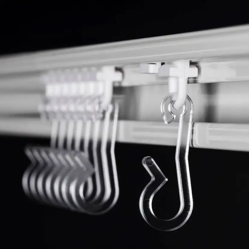 Duschstång Leijma Stabil Rak Vit