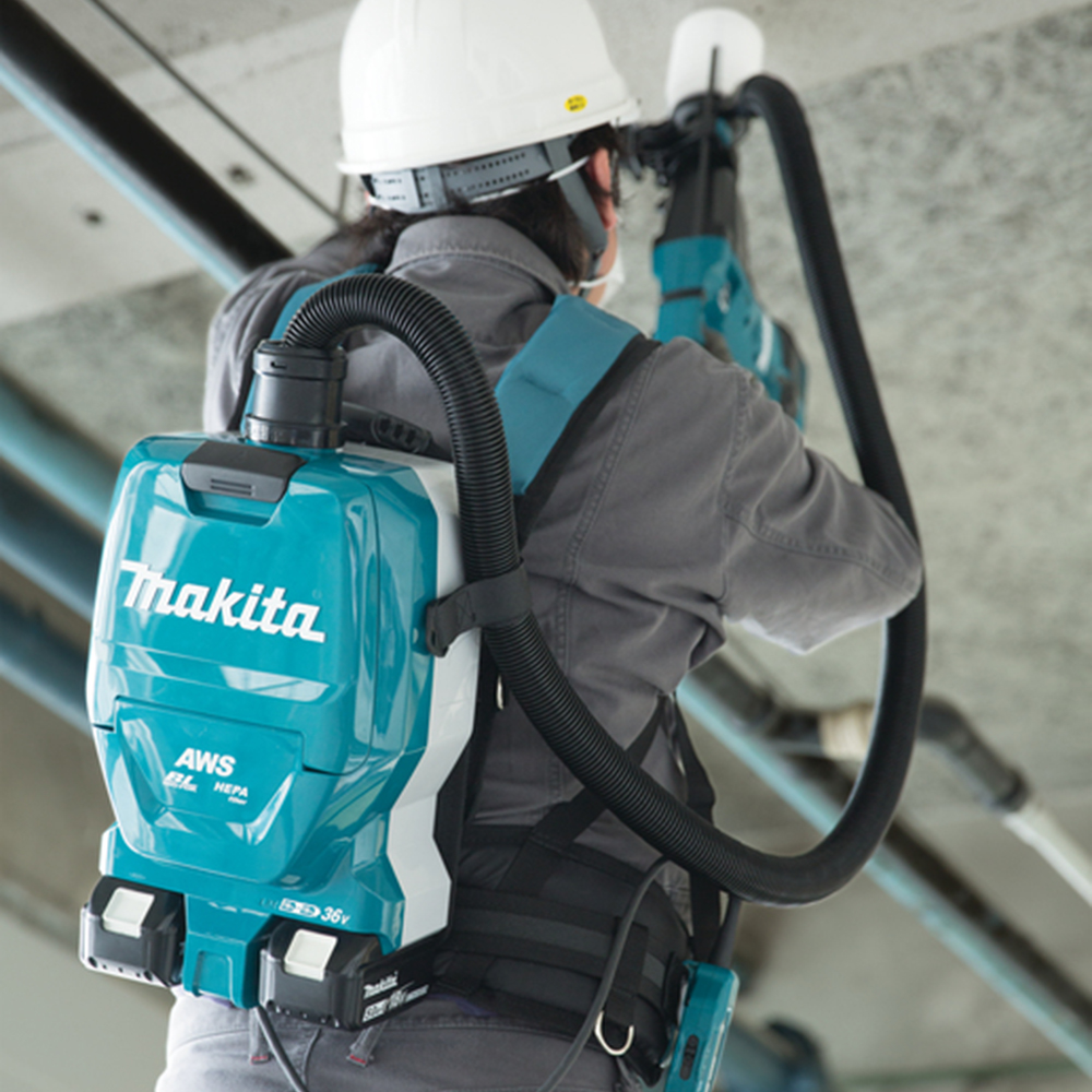 Ryggdammsugare Makita LXT DVC265ZXU Sladdlös Dammsugare Utan Batteri 2L