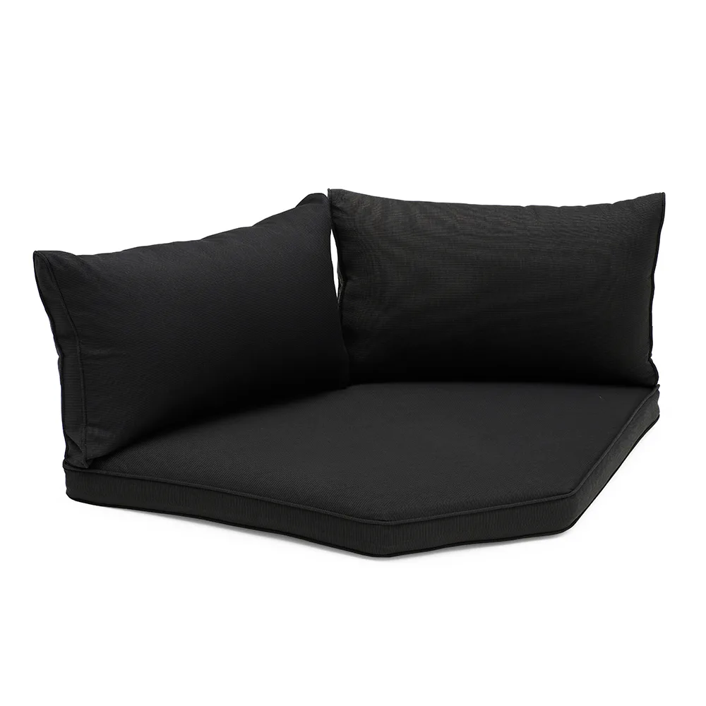 Dynset Hillerstorp Wisconsin Hörndel Rund Grå/Svart