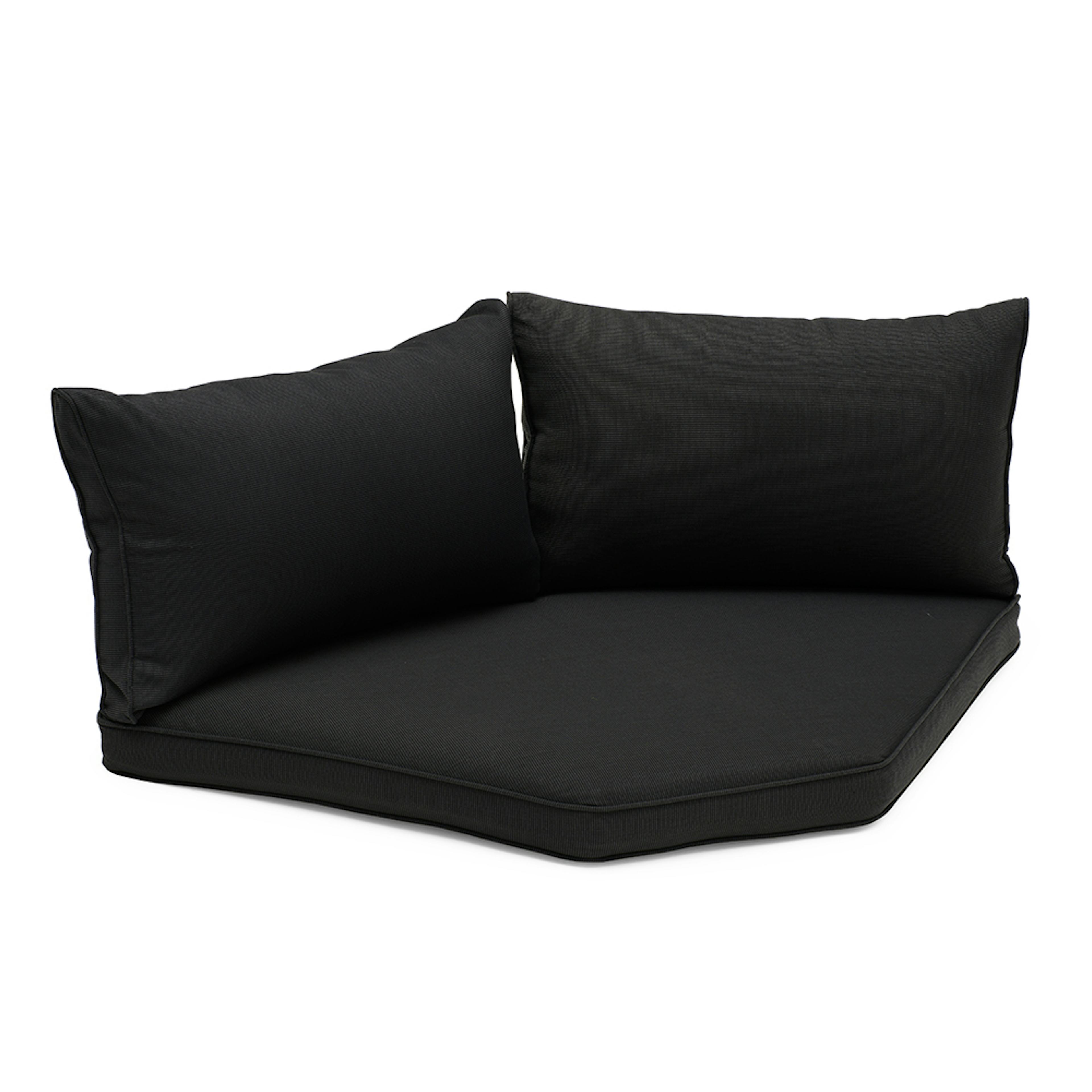 Dynset Hillerstorp Wisconsin Hörndel Rund Grå/Svart