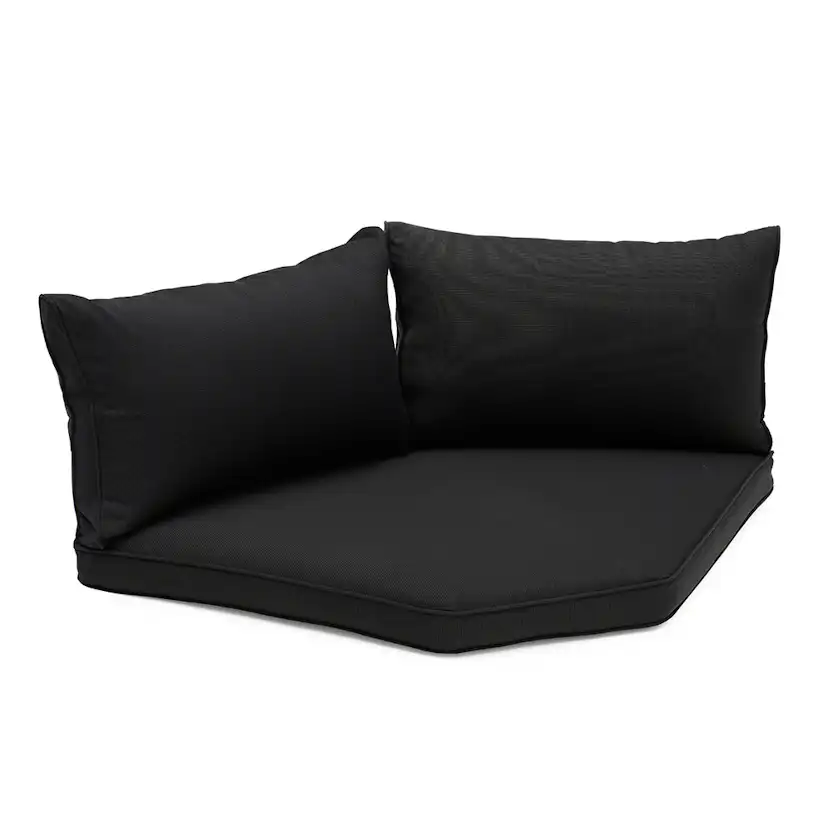 Dynset Hillerstorp Wisconsin Hörndel Rund Grå/Svart