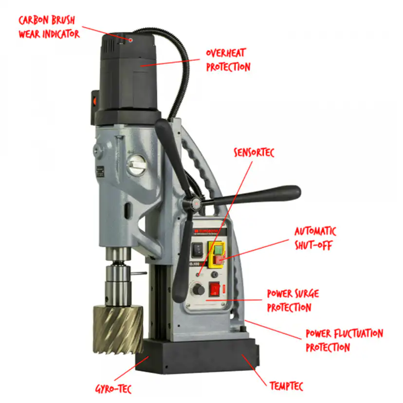 Magnetborrmaskin Euroboor ECO.100S+ /T 100mm