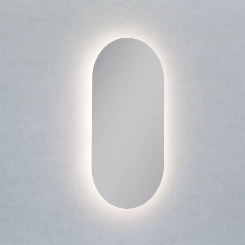 Spegel Vidi Edith Lux med LED-belysning