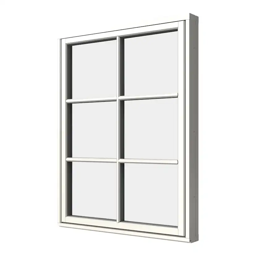 Fast Fönster Elitfönster Retro Med Blindbåge