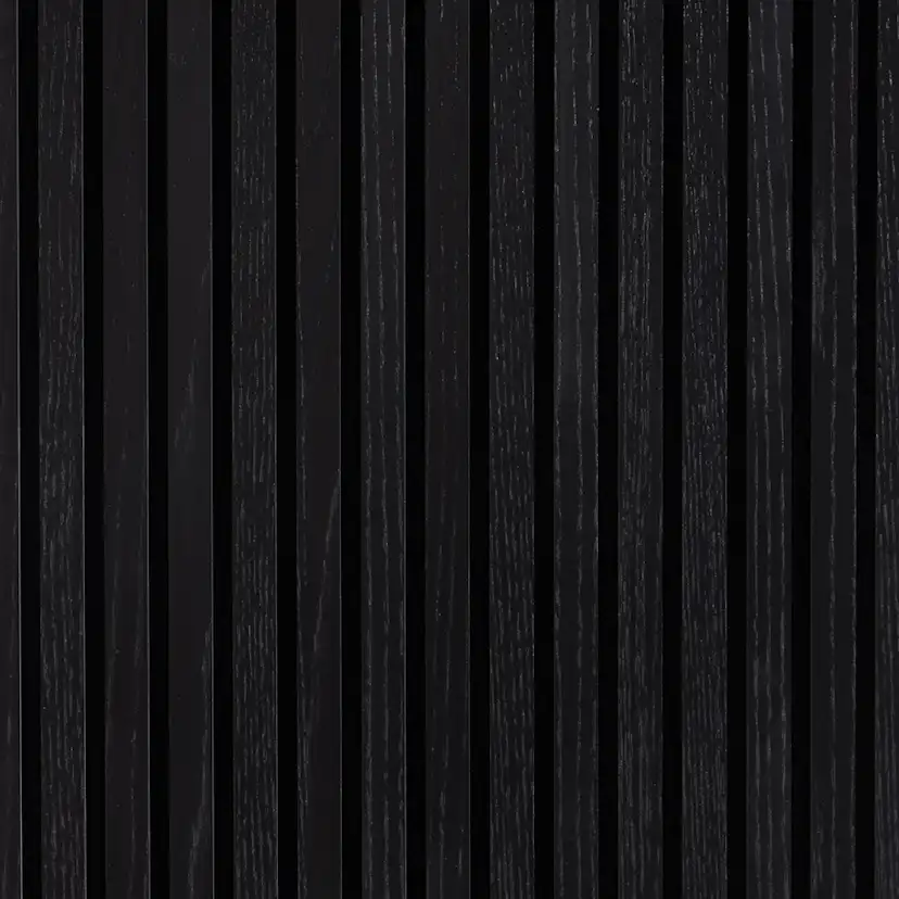 Akustikpanel Wood on wall Ek Svartlackad