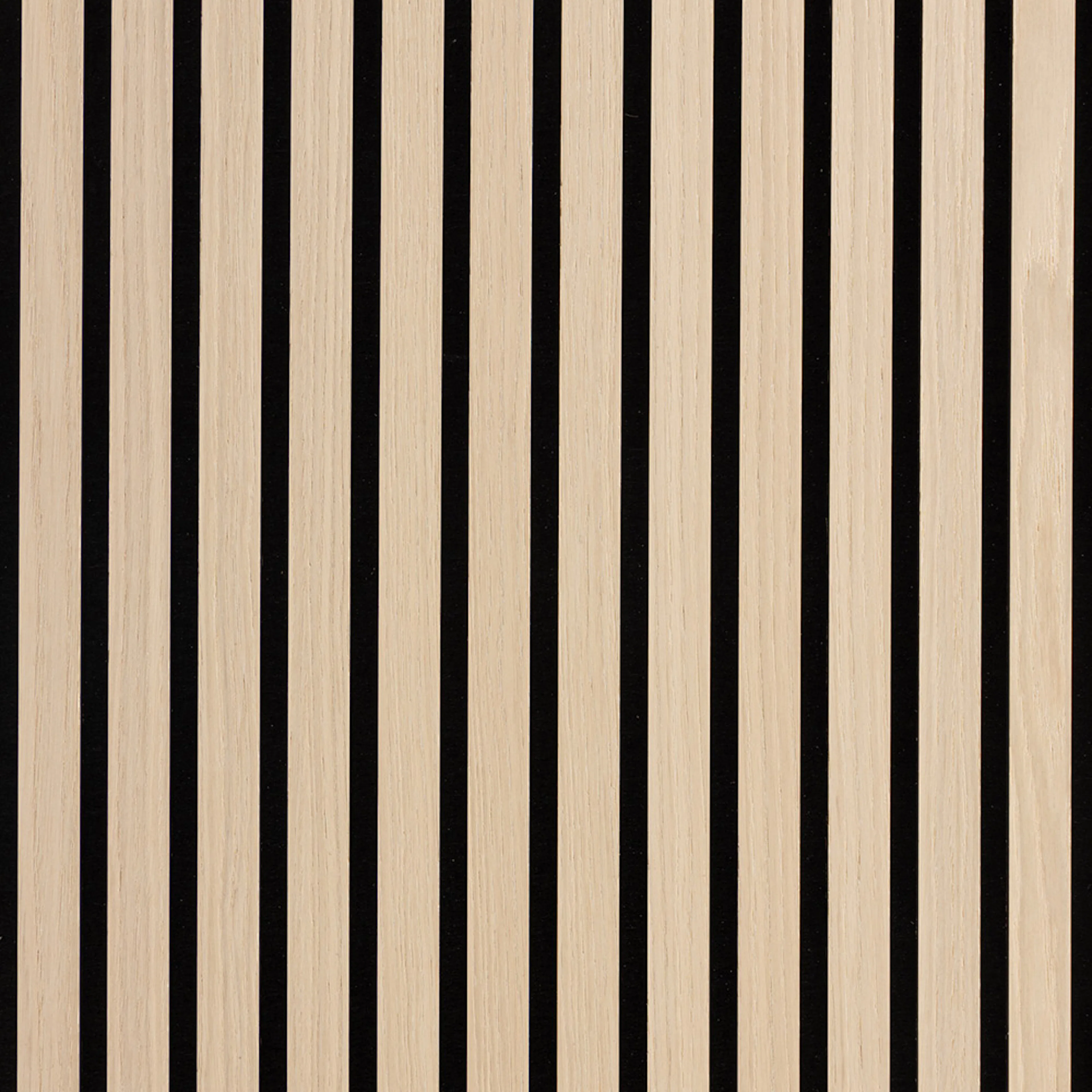 Akustikpanel Wood on wall Ek Vitlackad