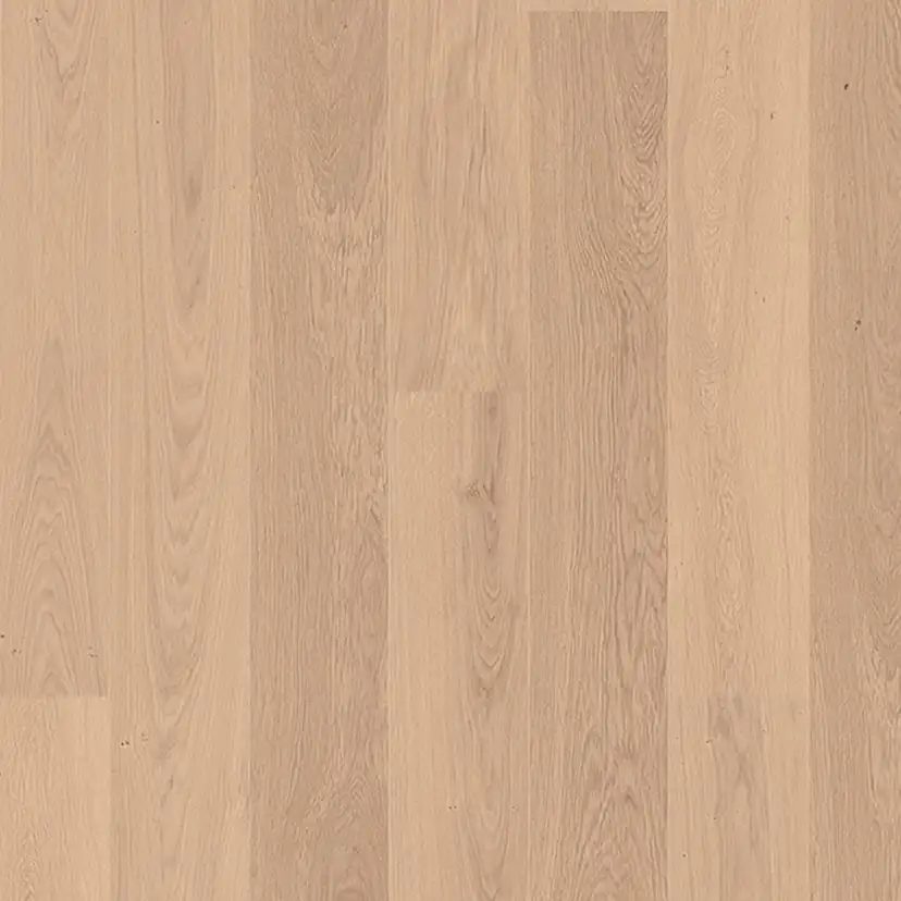 Parkettgolv Berg & Berg Ek XXL Klöver Borstad Vitolja 1-Stav