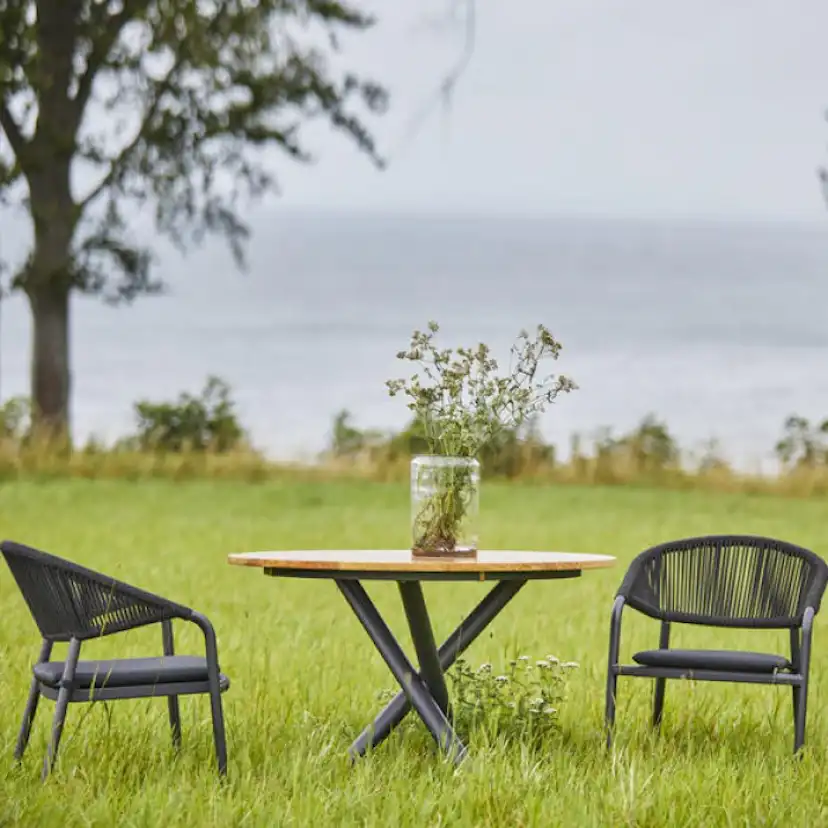 Utebord Hillerstorp Ekeryd Ø110 cm