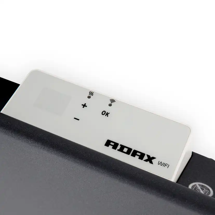 Element Adax Neo H WT Wifi Svart Väggmonterad Elradiator