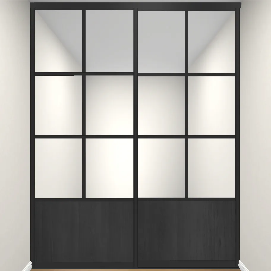 Skjutdörr Elfa Artic Gallery Trio