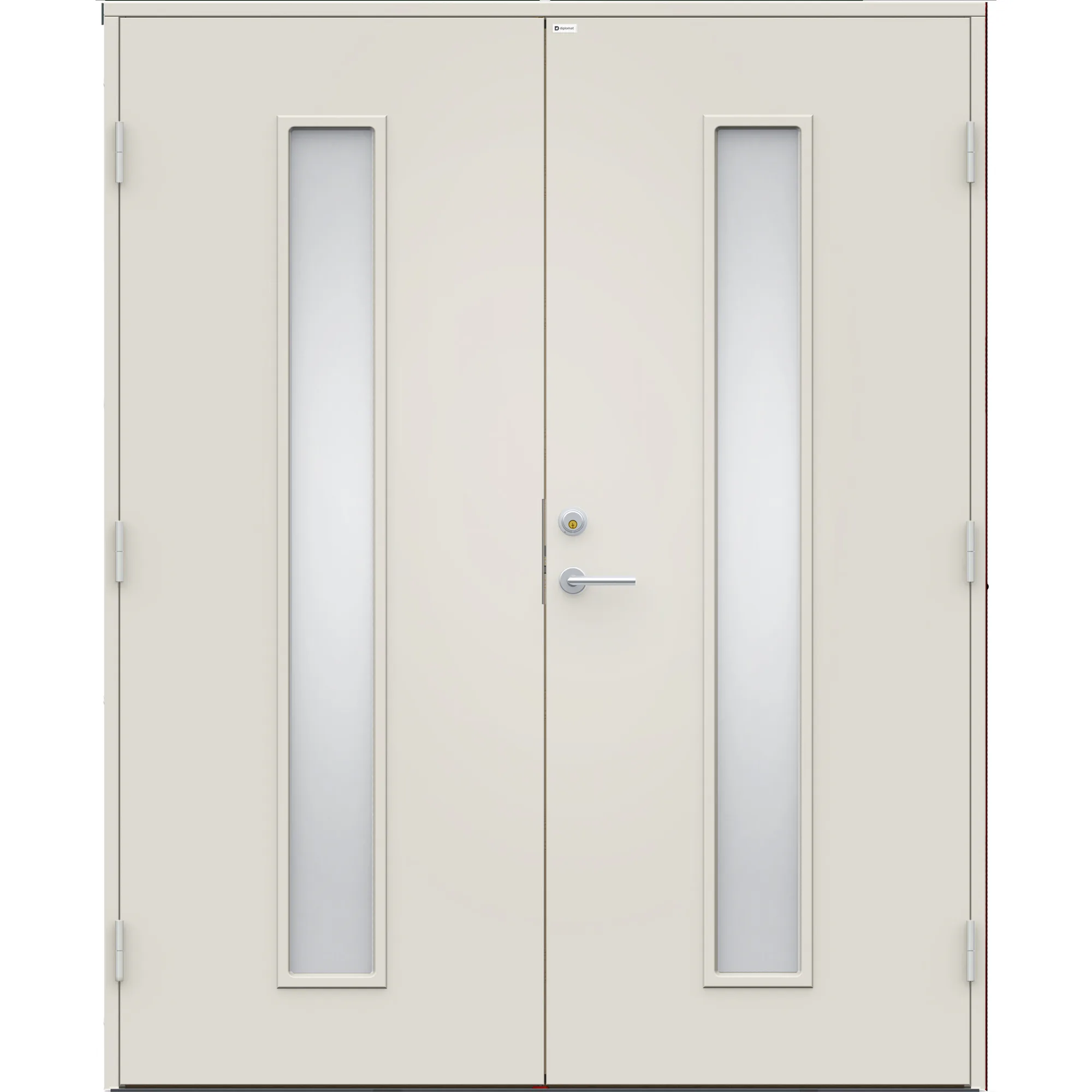 Parytterdörr Diplomat Elina glas