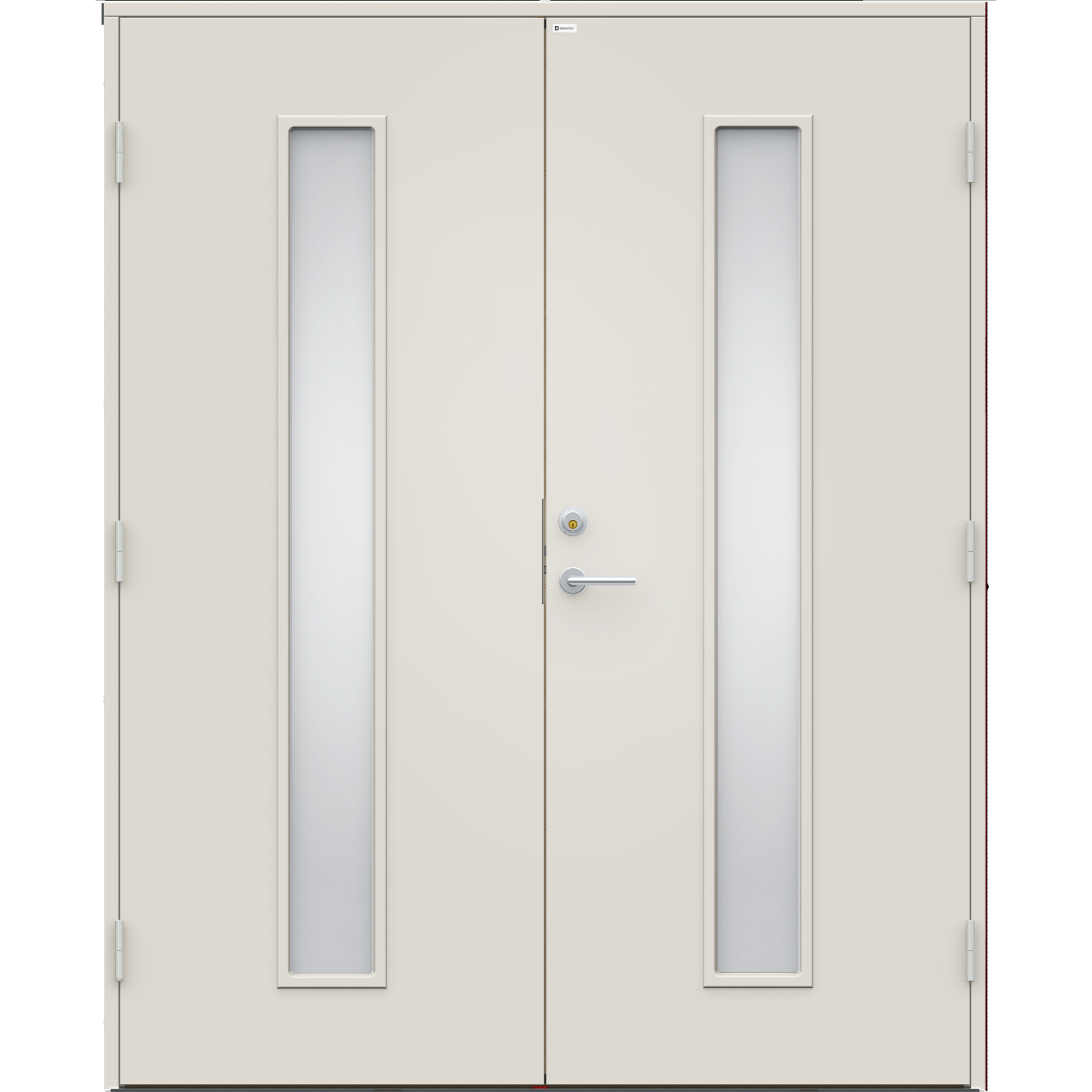 Parytterdörr Diplomat Elina glas