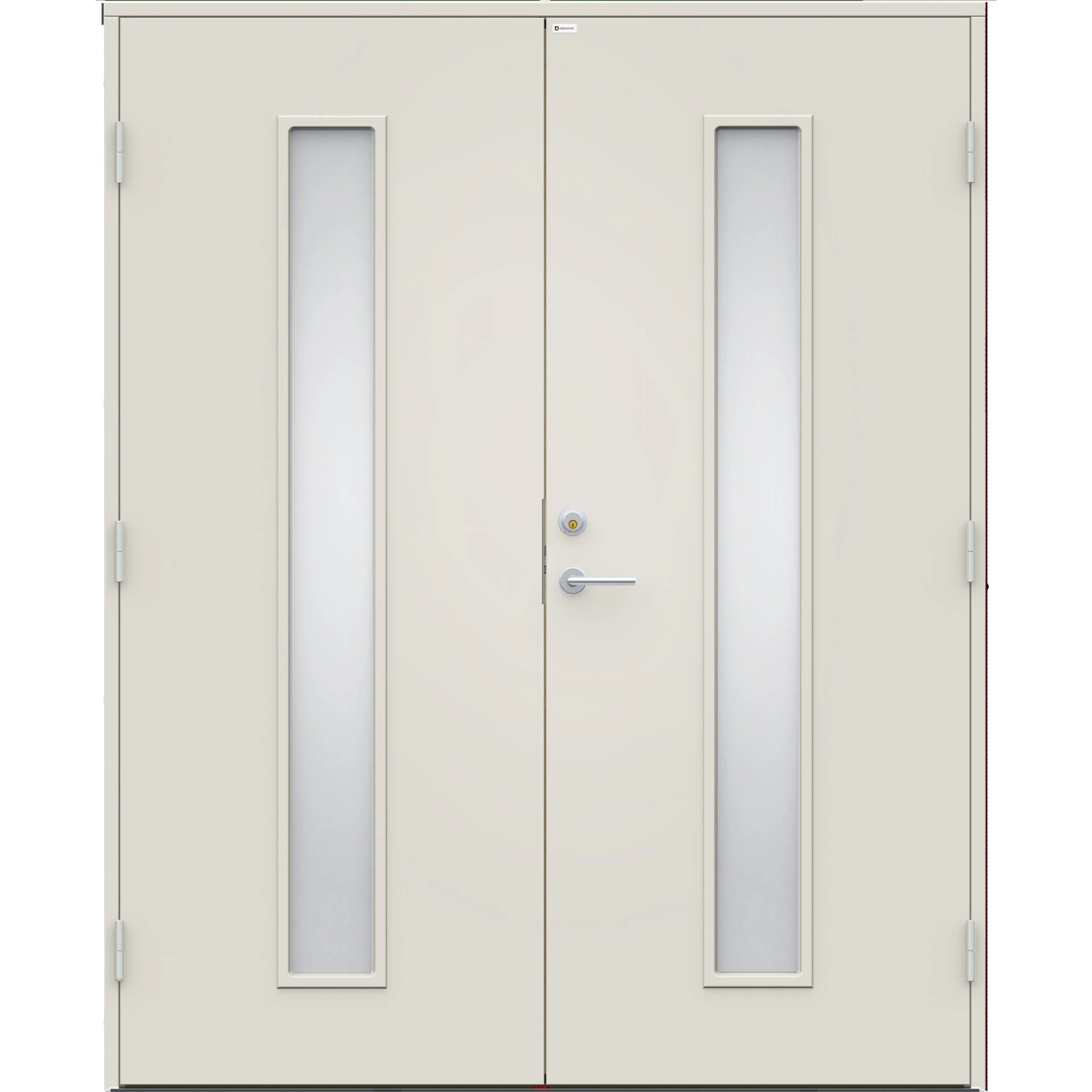 Parytterdörr Diplomat Elina glas