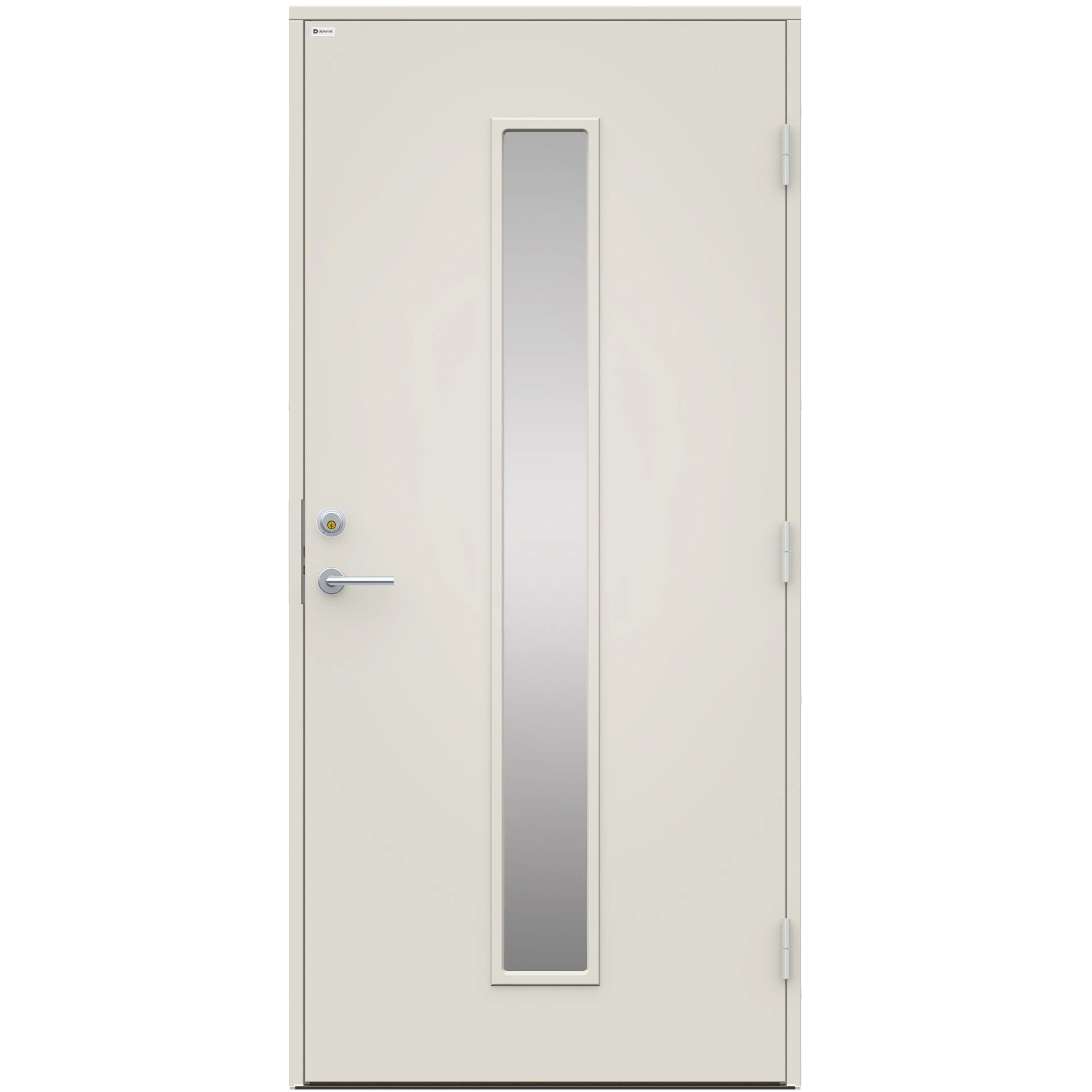 Ytterdörr Diplomat Elina Glas Lagerförd