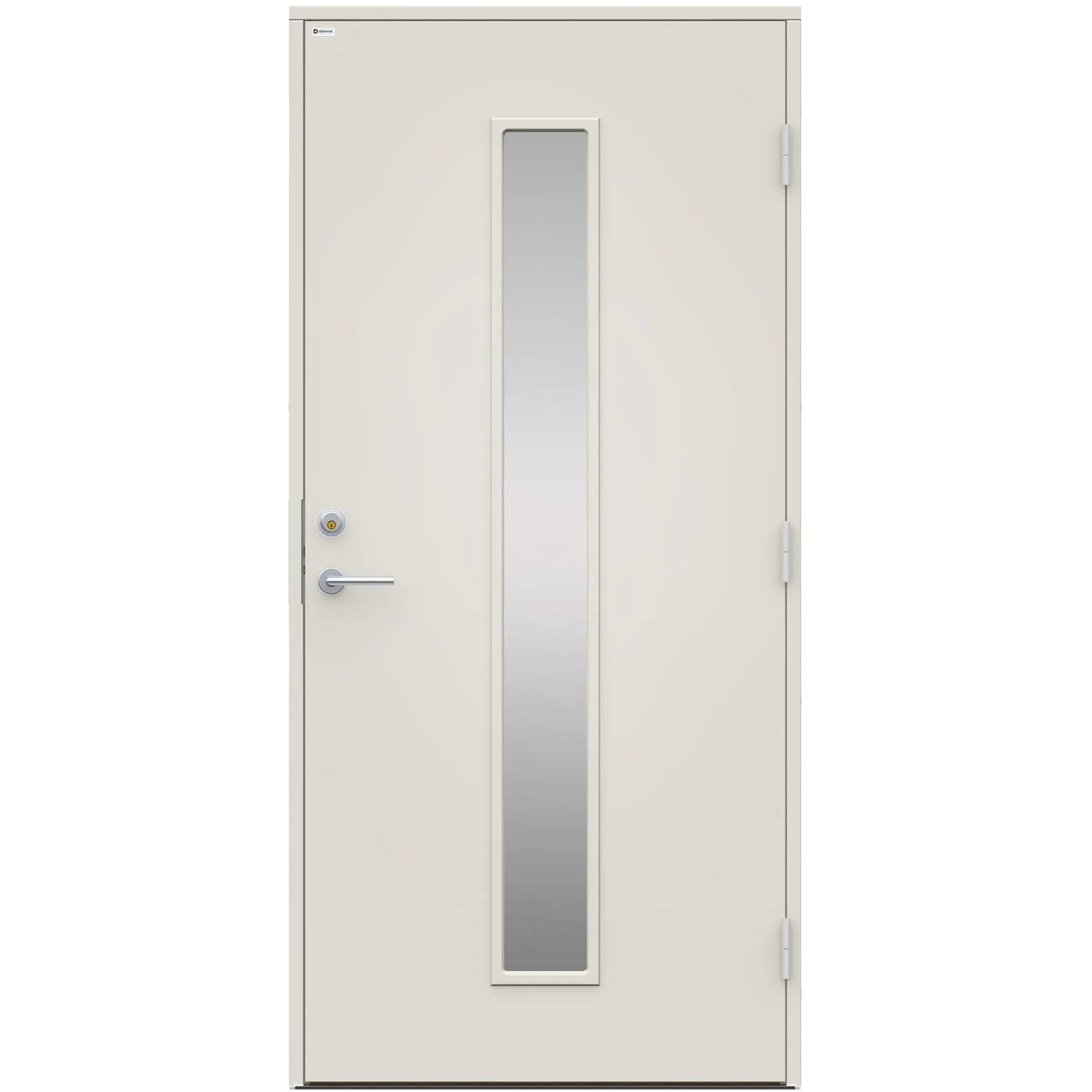 Ytterdörr Diplomat Elina Glas