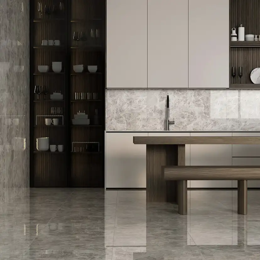 Klinker Emperador Light Grey Marmor Blank 60x60 cm