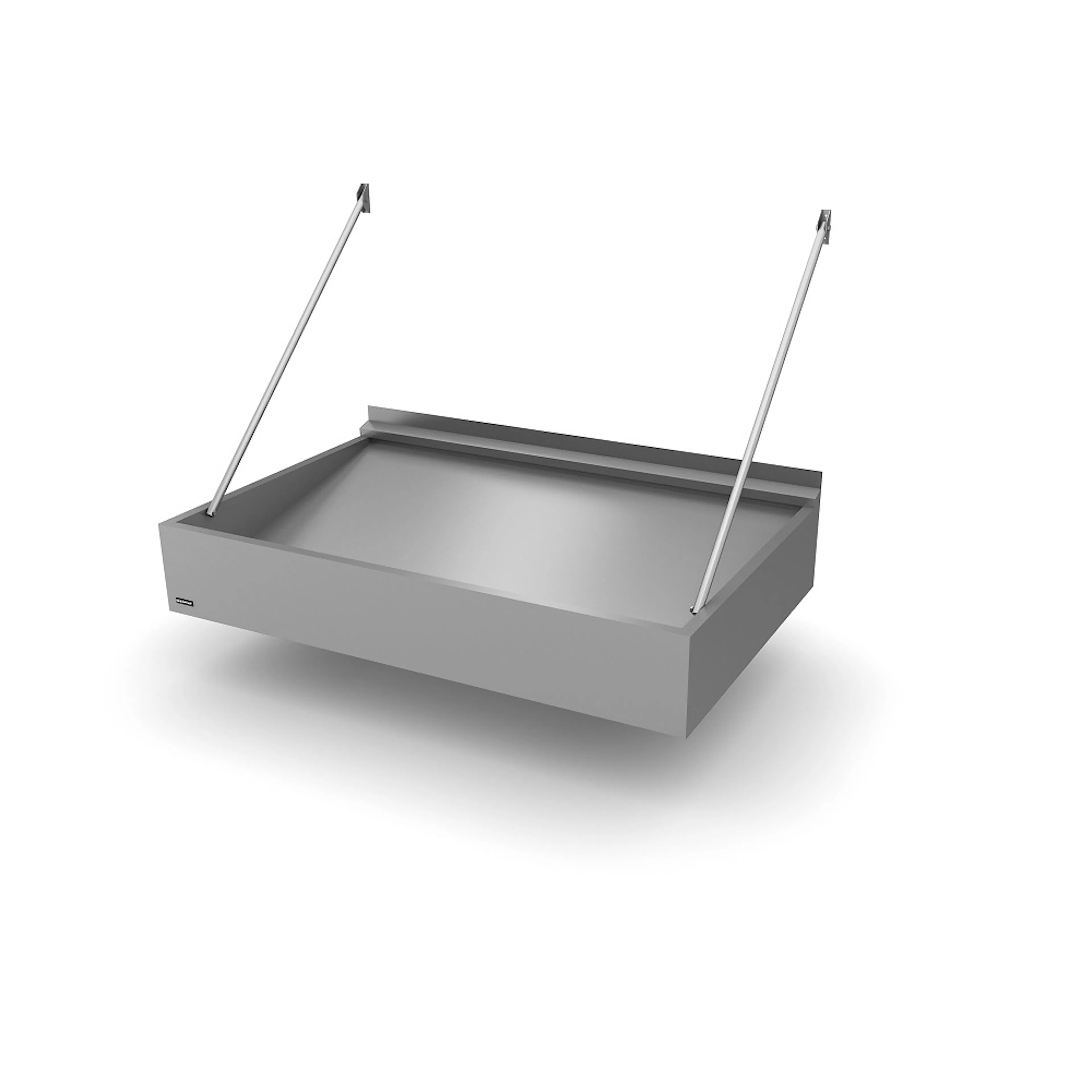 Mörk Silvermetallic (RAL 9007)